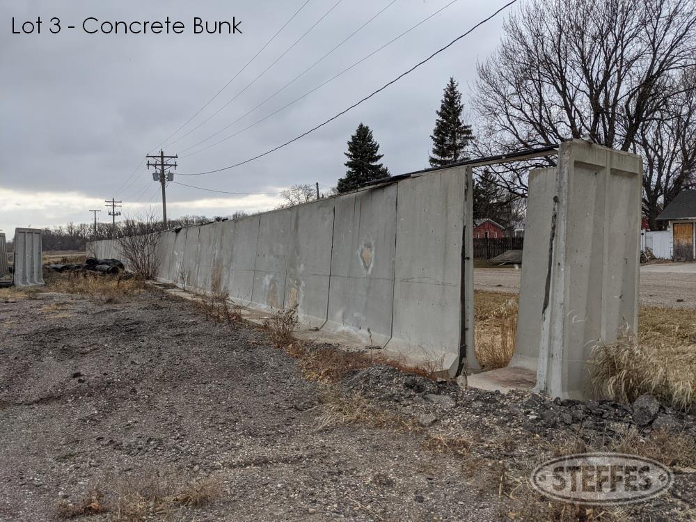 Concrete Bunker Sections on S side of Tract 1  